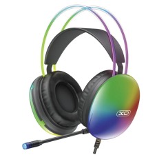 Дротові навушники XO GE11 Colorful RGB Gaming Headset with Microphone Black